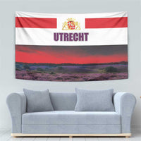 Netherlands Utrecht Province Tapestry Flag Style