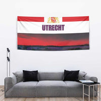 Netherlands Utrecht Province Tapestry Flag Style