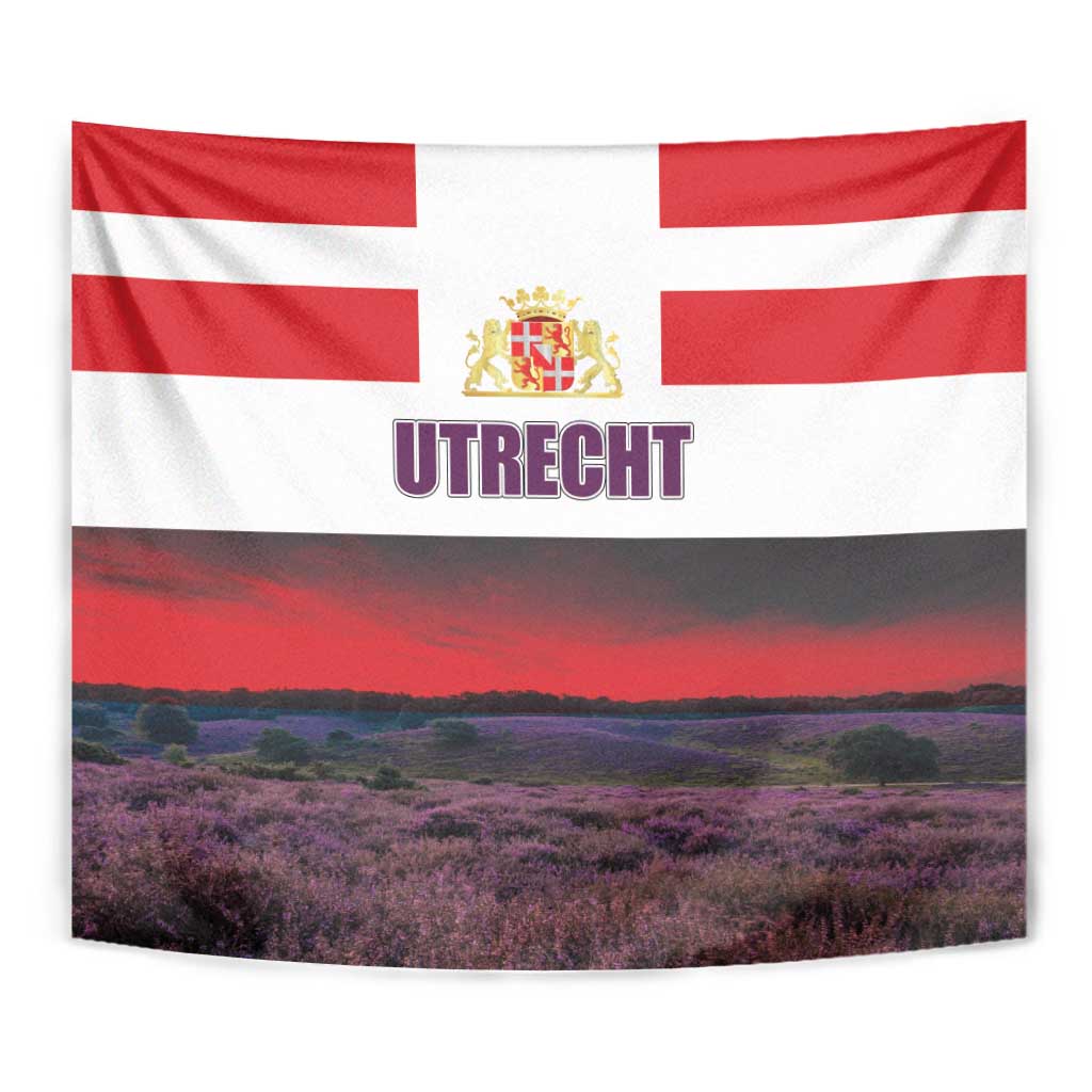 Netherlands Utrecht Province Tapestry Flag Style