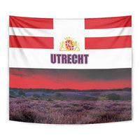 Netherlands Utrecht Province Tapestry Flag Style