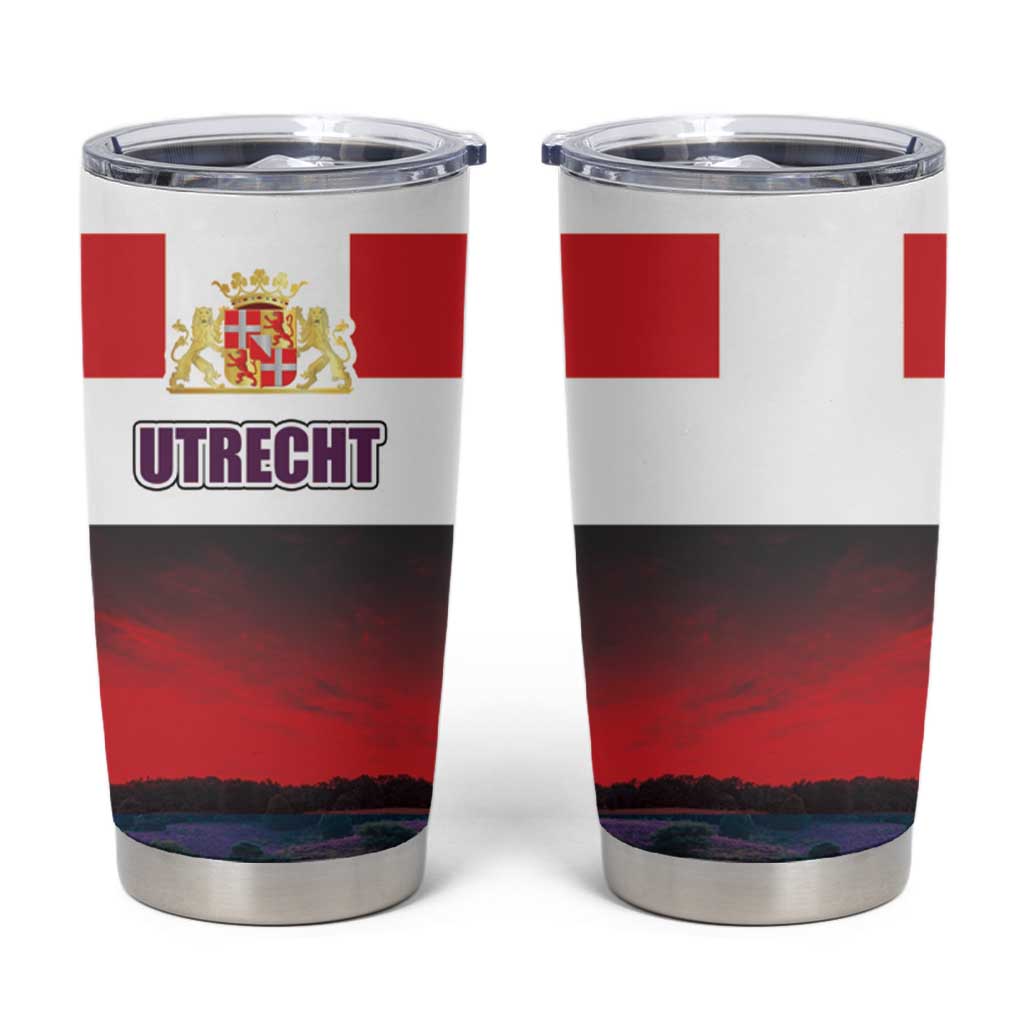 Netherlands Utrecht Province Tumbler Cup Flag Style