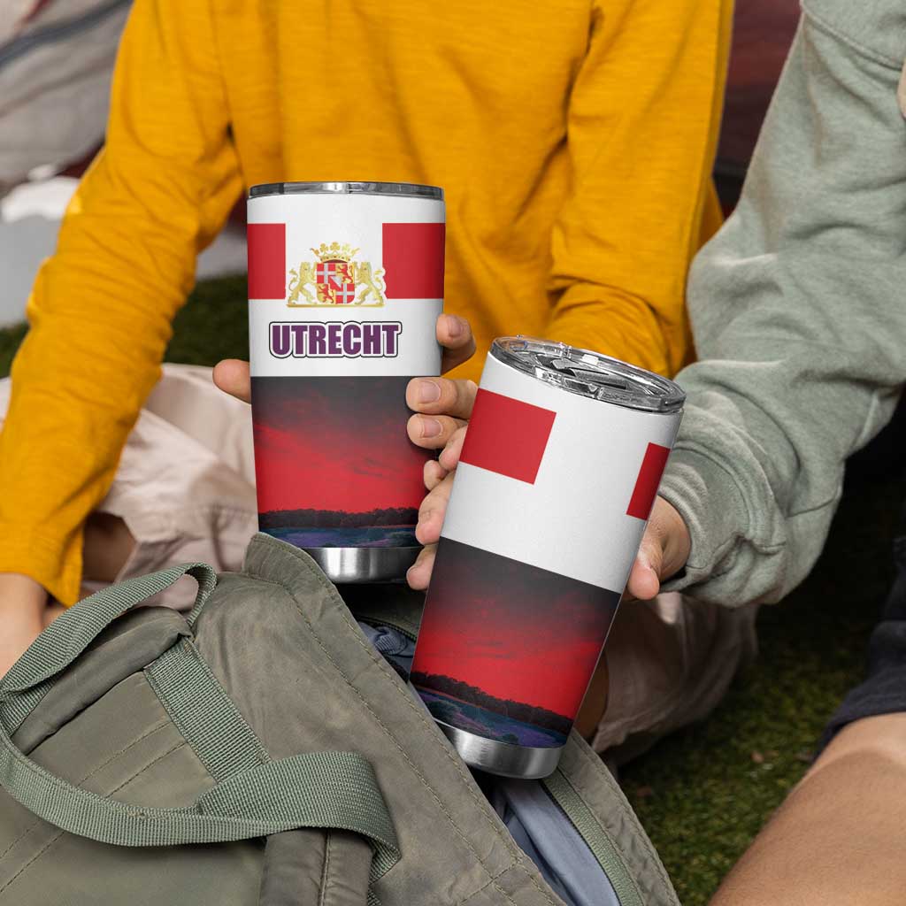 Netherlands Utrecht Province Tumbler Cup Flag Style