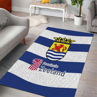 Netherlands Zeeland Province Area Rug Flag Style