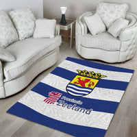 Netherlands Zeeland Province Area Rug Flag Style
