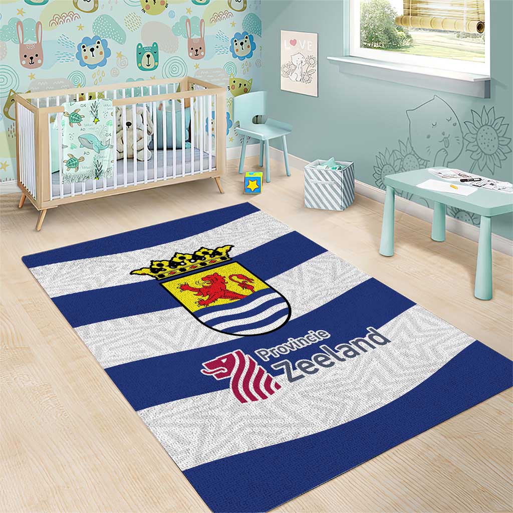 Netherlands Zeeland Province Area Rug Flag Style