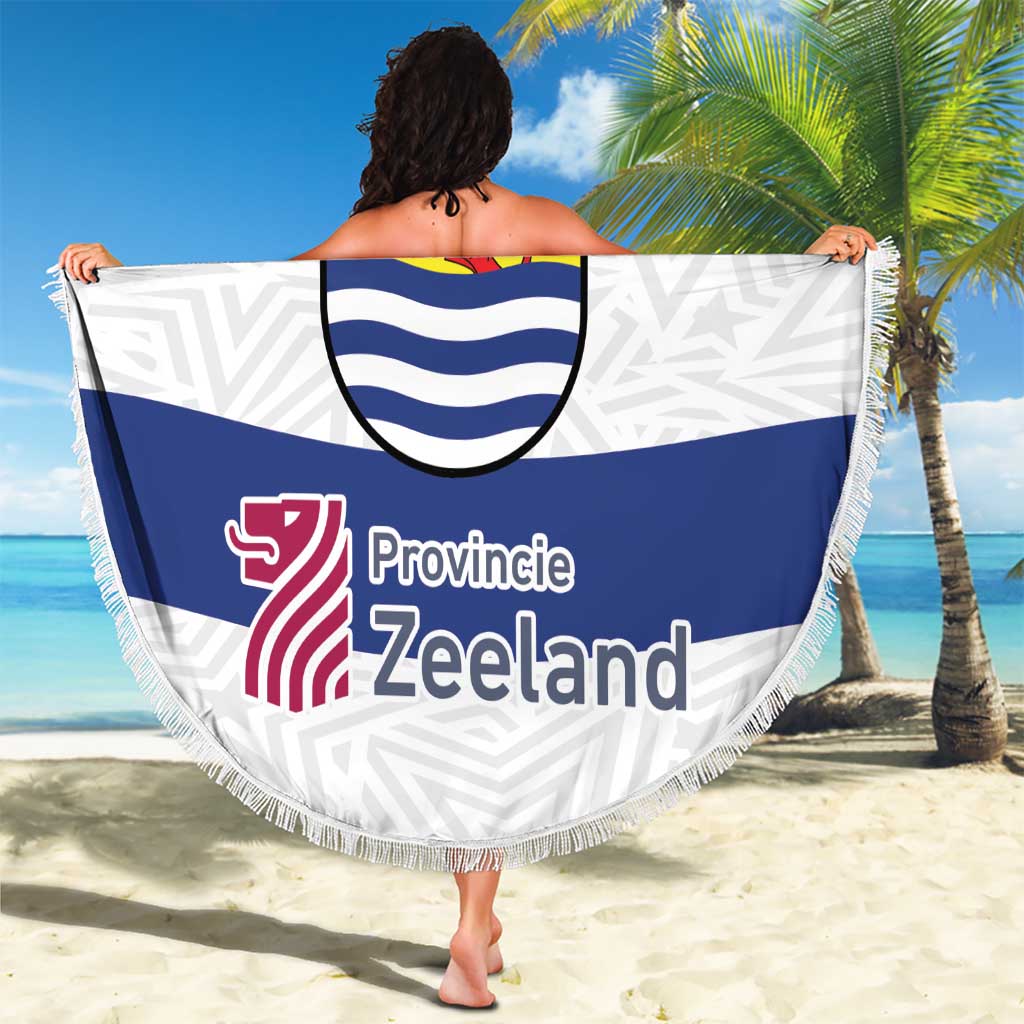 Netherlands Zeeland Province Beach Blanket Flag Style