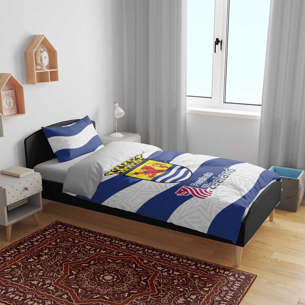 Netherlands Zeeland Province Bedding Set Flag Style