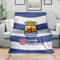 Netherlands Zeeland Province Blanket Flag Style
