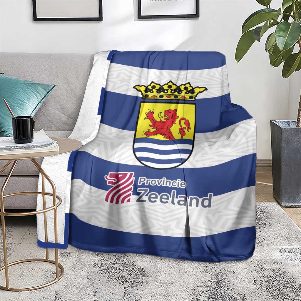 Netherlands Zeeland Province Blanket Flag Style