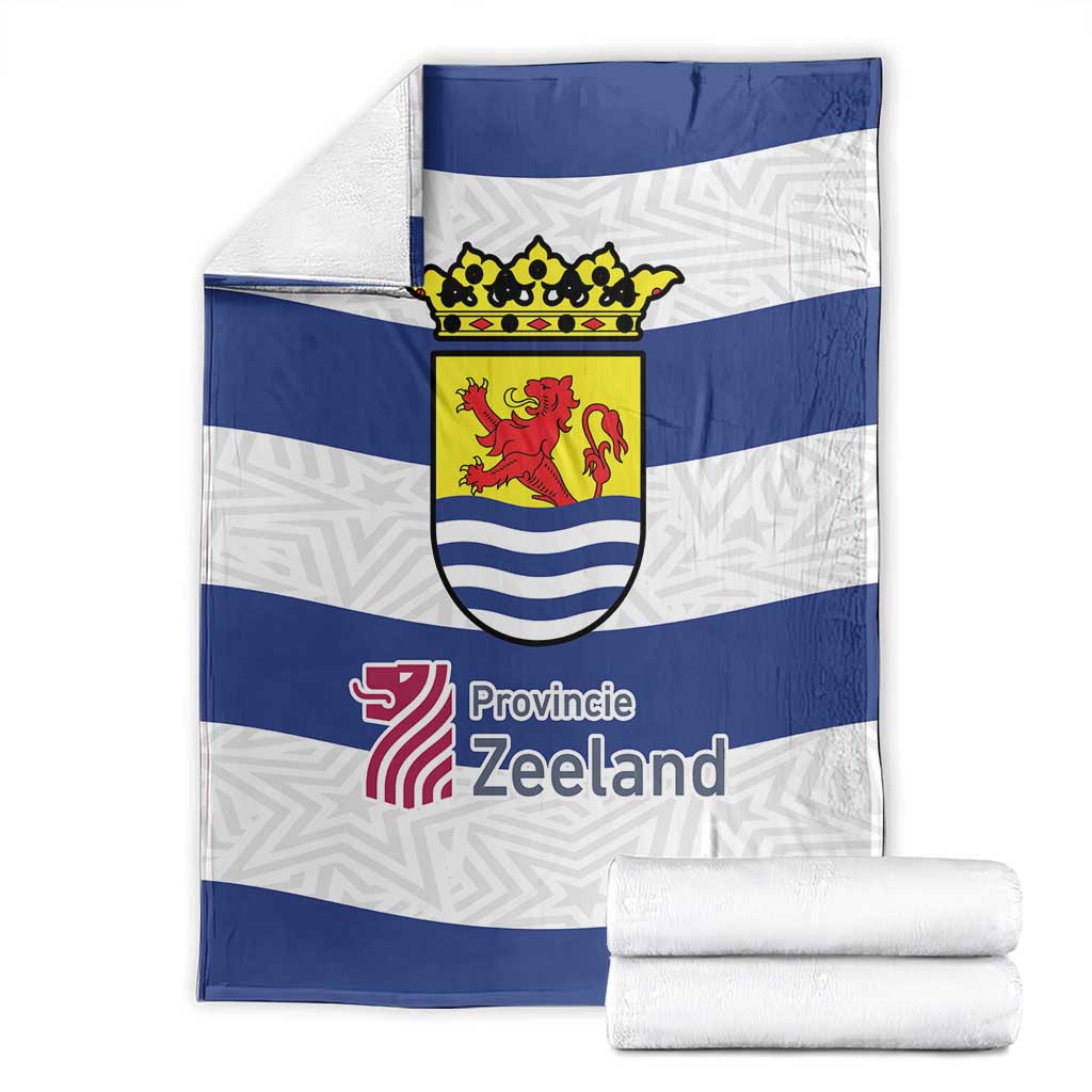 Netherlands Zeeland Province Blanket Flag Style