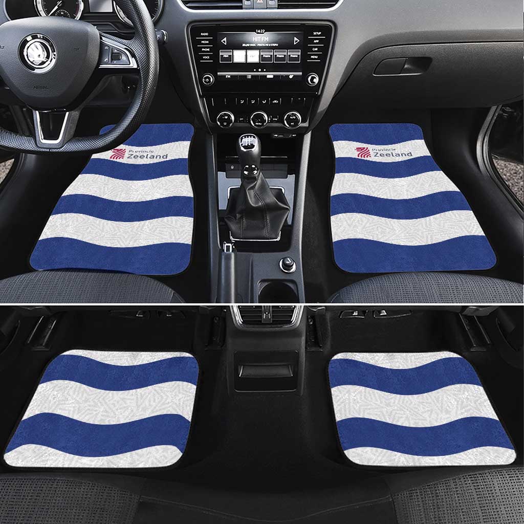 Netherlands Zeeland Province Car Mats Flag Style