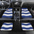 Netherlands Zeeland Province Car Mats Flag Style