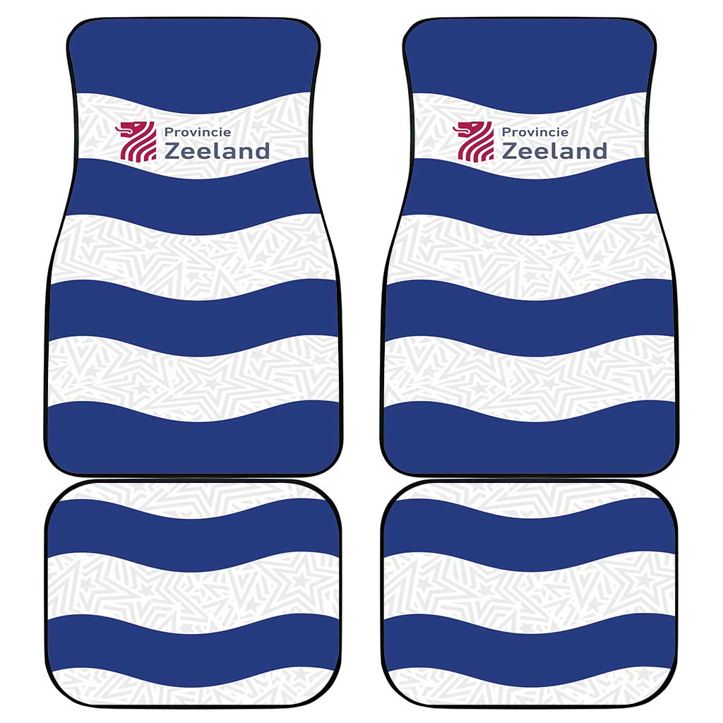 Netherlands Zeeland Province Car Mats Flag Style