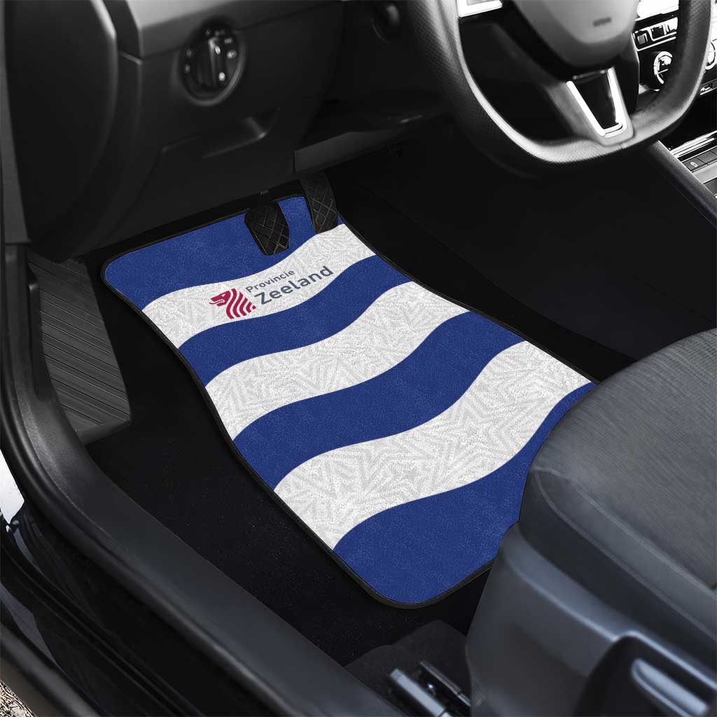 Netherlands Zeeland Province Car Mats Flag Style