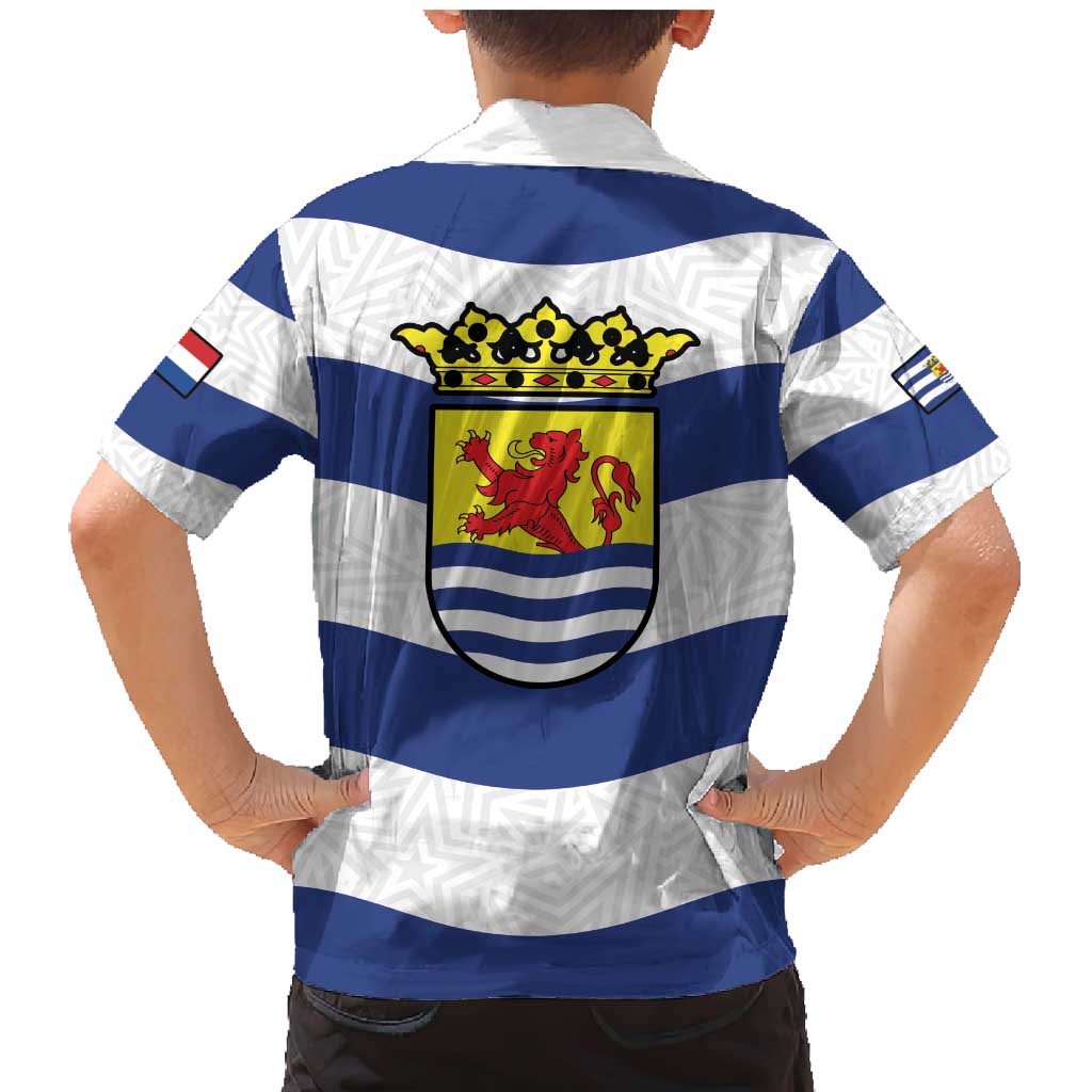 Netherlands Zeeland Province Family Matching Mermaid Dress and Hawaiian Shirt Flag Style