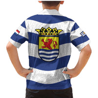 Netherlands Zeeland Province Family Matching Mermaid Dress and Hawaiian Shirt Flag Style