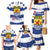 Netherlands Zeeland Province Family Matching Mermaid Dress and Hawaiian Shirt Flag Style