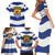 Netherlands Zeeland Province Family Matching Short Sleeve Bodycon Dress and Hawaiian Shirt Flag Style