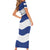 Netherlands Zeeland Province Family Matching Short Sleeve Bodycon Dress and Hawaiian Shirt Flag Style