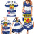 Netherlands Zeeland Province Family Matching Summer Maxi Dress and Hawaiian Shirt Flag Style