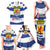 Netherlands Zeeland Province Family Matching Tank Maxi Dress and Hawaiian Shirt Flag Style
