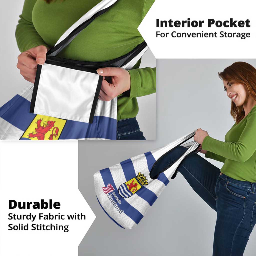 Netherlands Zeeland Province Grocery Bag Flag Style
