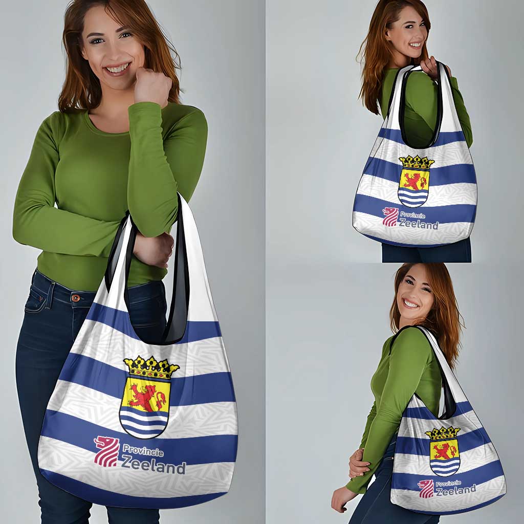 Netherlands Zeeland Province Grocery Bag Flag Style