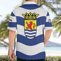 Netherlands Zeeland Province Hawaiian Shirt Flag Style