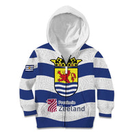 Netherlands Zeeland Province Kid Hoodie Flag Style