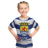 Netherlands Zeeland Province Kid T Shirt Flag Style