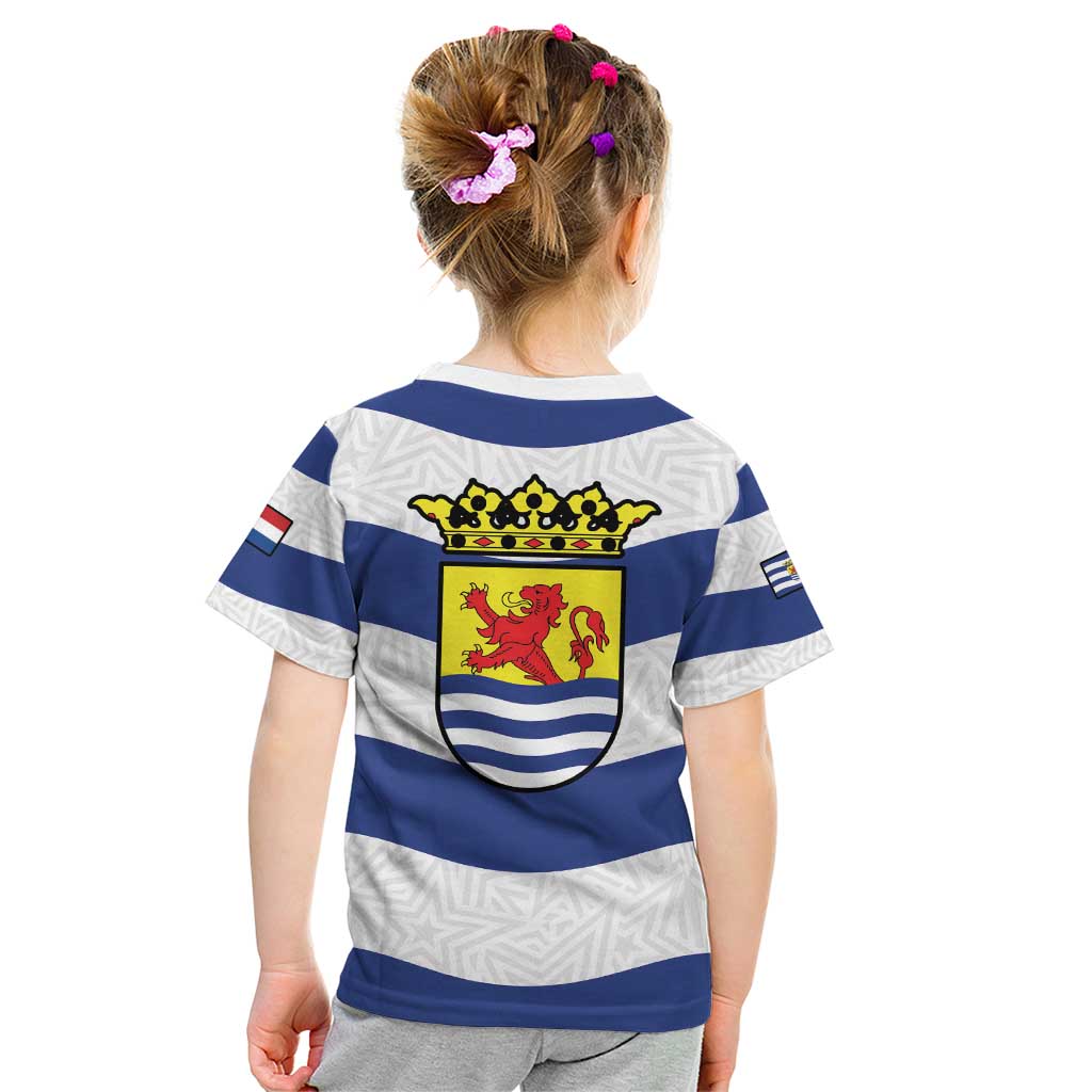 Netherlands Zeeland Province Kid T Shirt Flag Style
