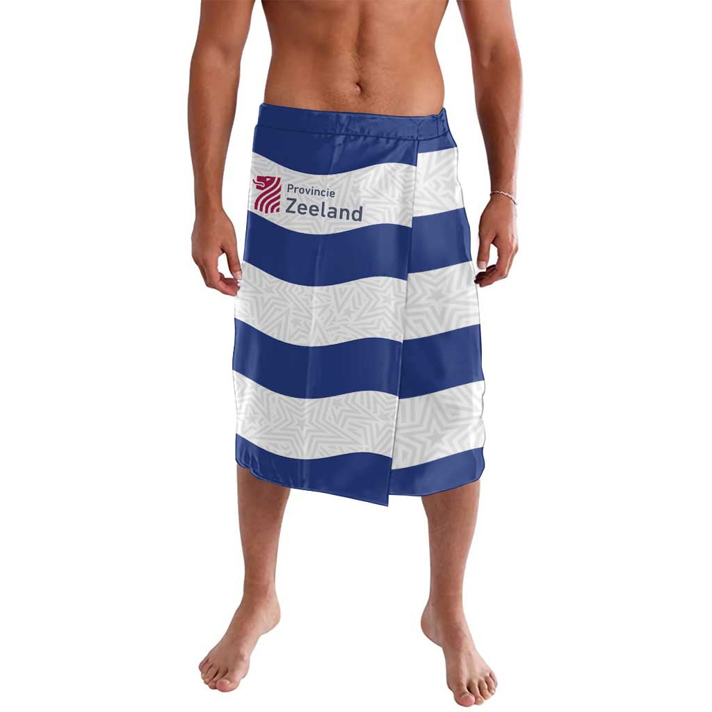 Netherlands Zeeland Province Lavalava Flag Style