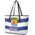 Netherlands Zeeland Province Leather Tote Bag Flag Style