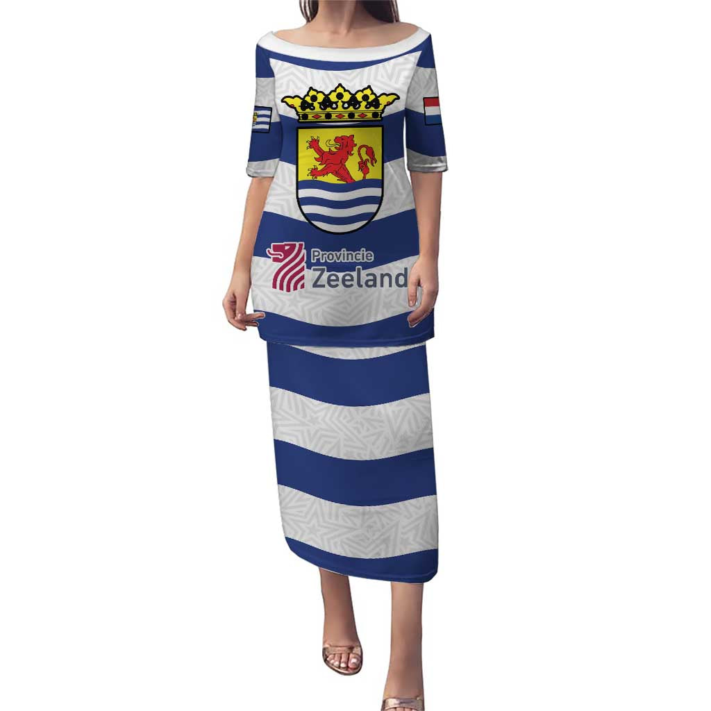 Netherlands Zeeland Province Puletasi Flag Style