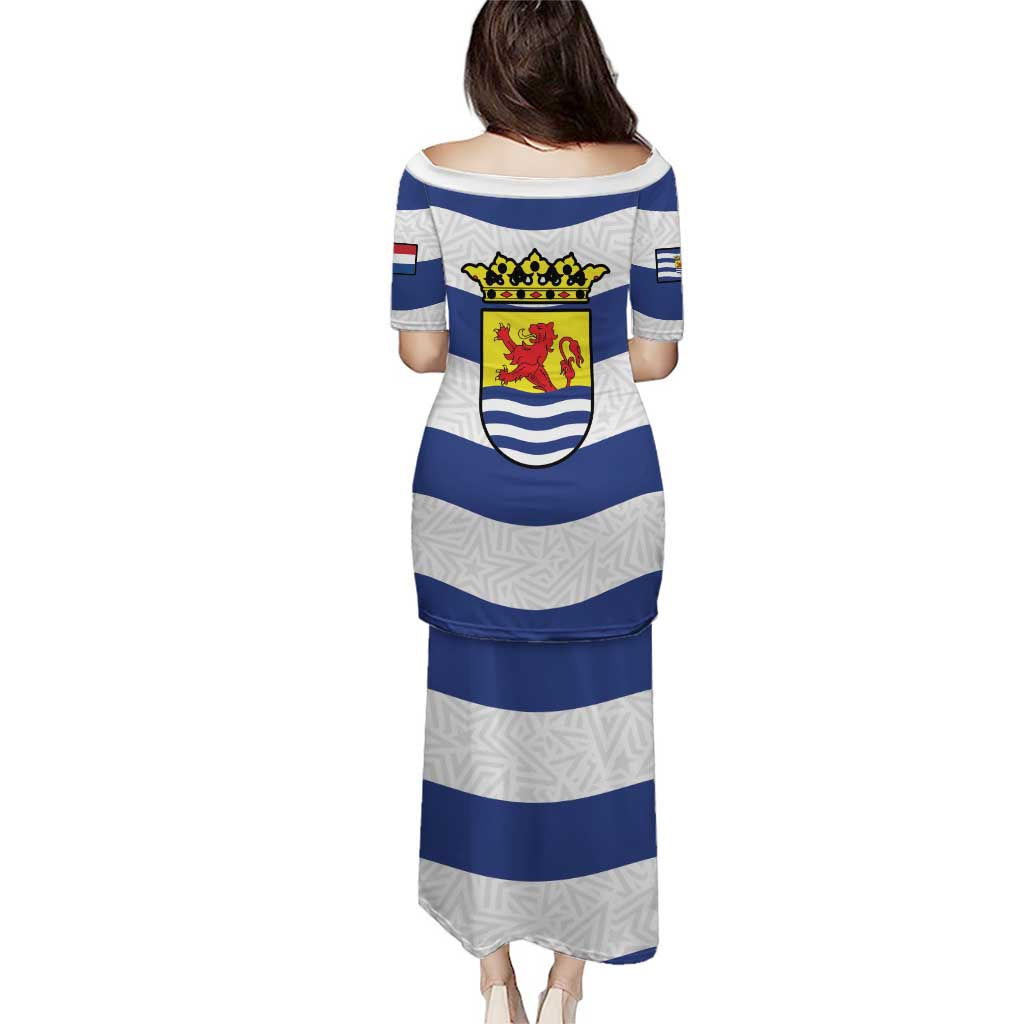 Netherlands Zeeland Province Puletasi Flag Style