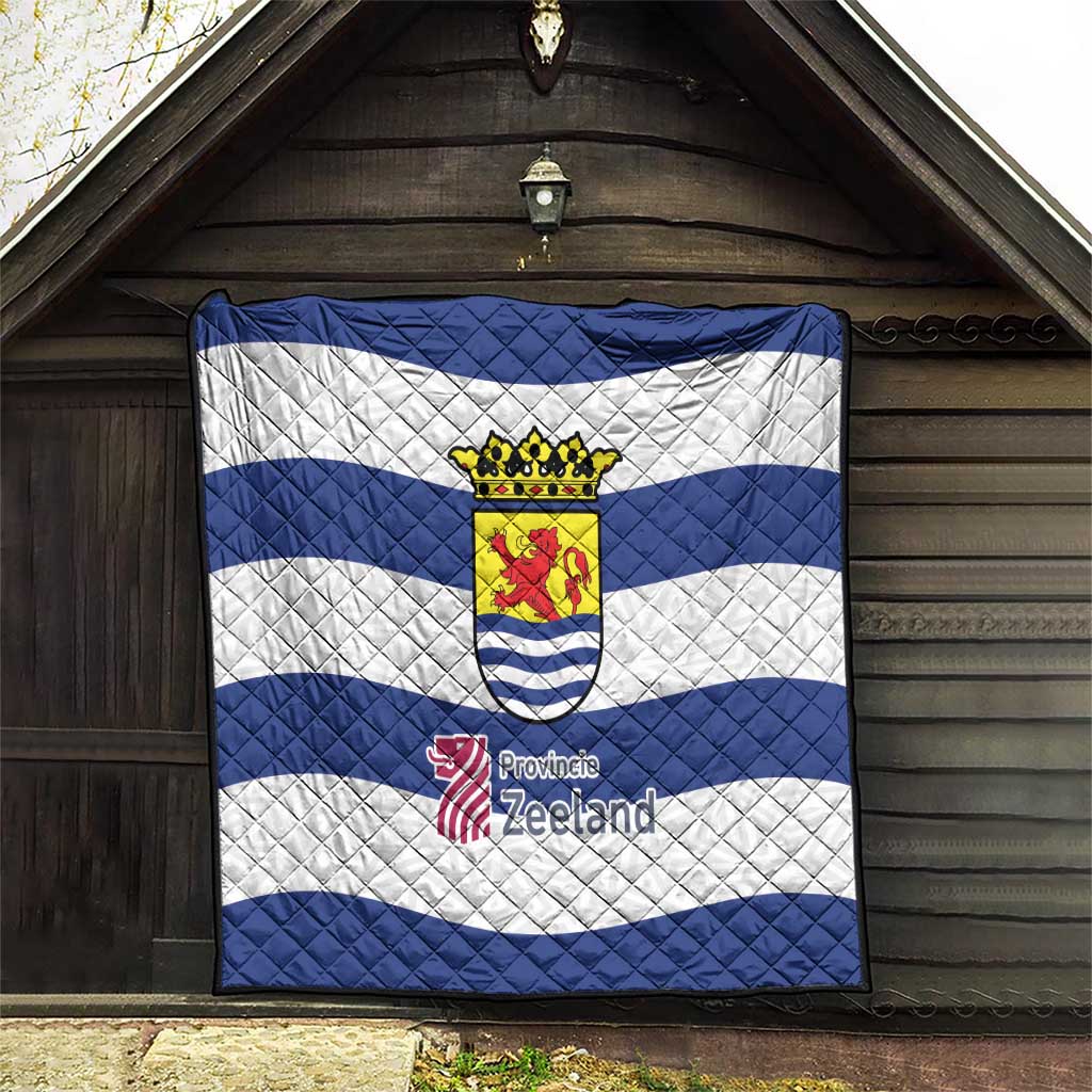 Netherlands Zeeland Province Quilt Flag Style