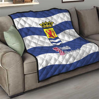 Netherlands Zeeland Province Quilt Flag Style