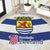 Netherlands Zeeland Province Round Carpet Flag Style