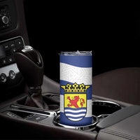 Netherlands Zeeland Province Skinny Tumbler Flag Style