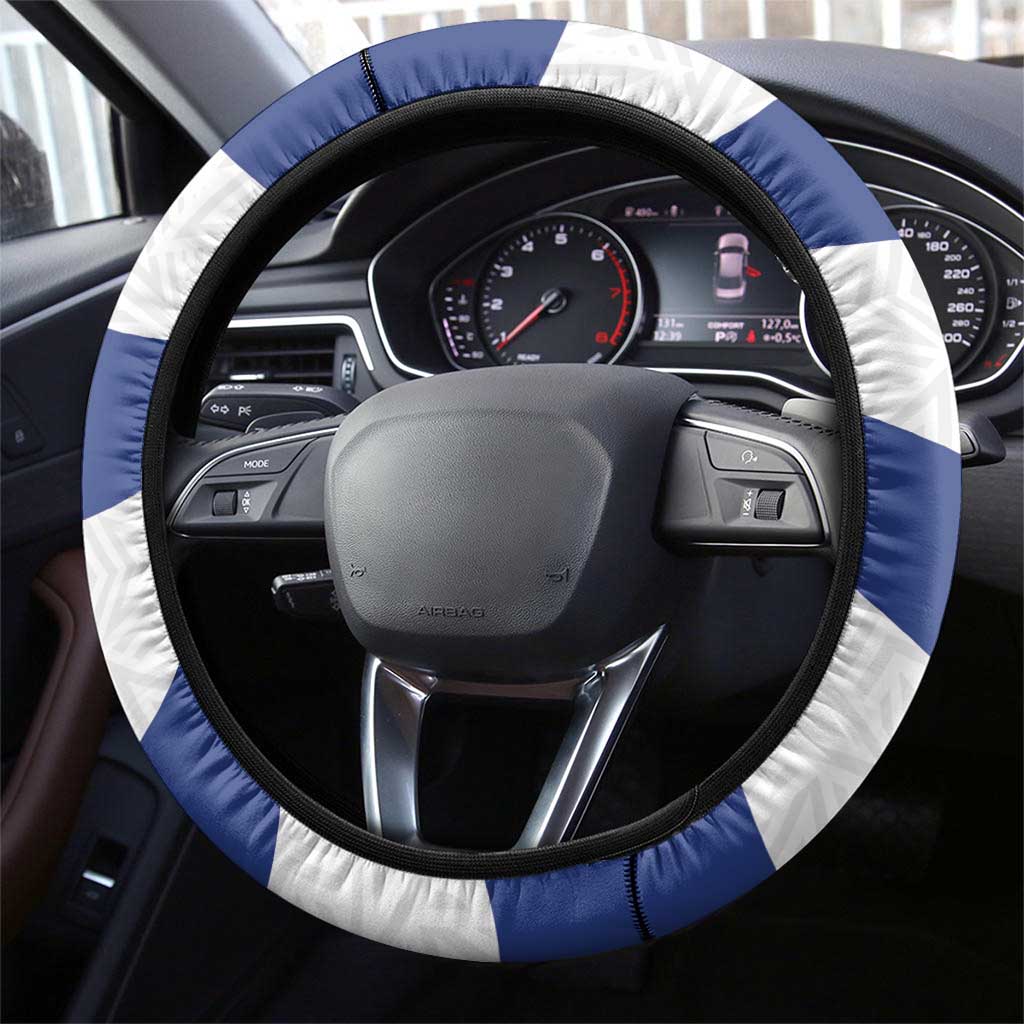 Netherlands Zeeland Province Steering Wheel Cover Flag Style