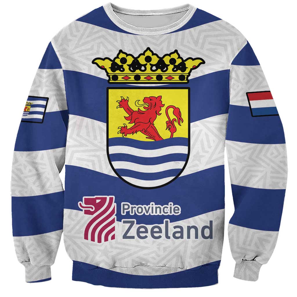 Netherlands Zeeland Province Sweatshirt Flag Style