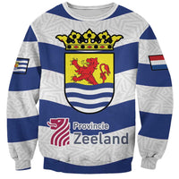Netherlands Zeeland Province Sweatshirt Flag Style