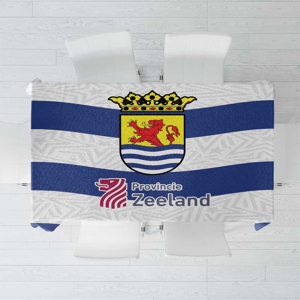 Netherlands Zeeland Province Tablecloth Flag Style