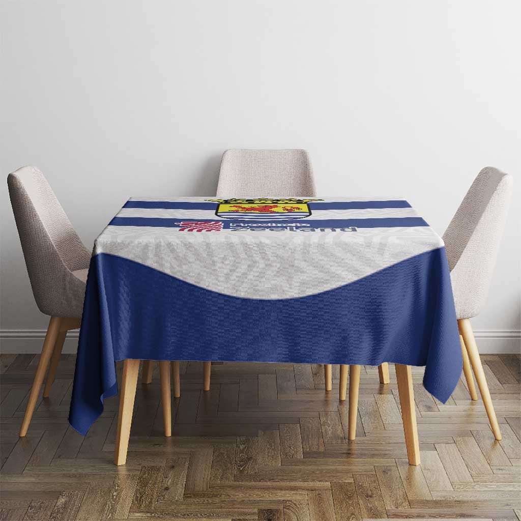 Netherlands Zeeland Province Tablecloth Flag Style