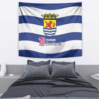 Netherlands Zeeland Province Tapestry Flag Style