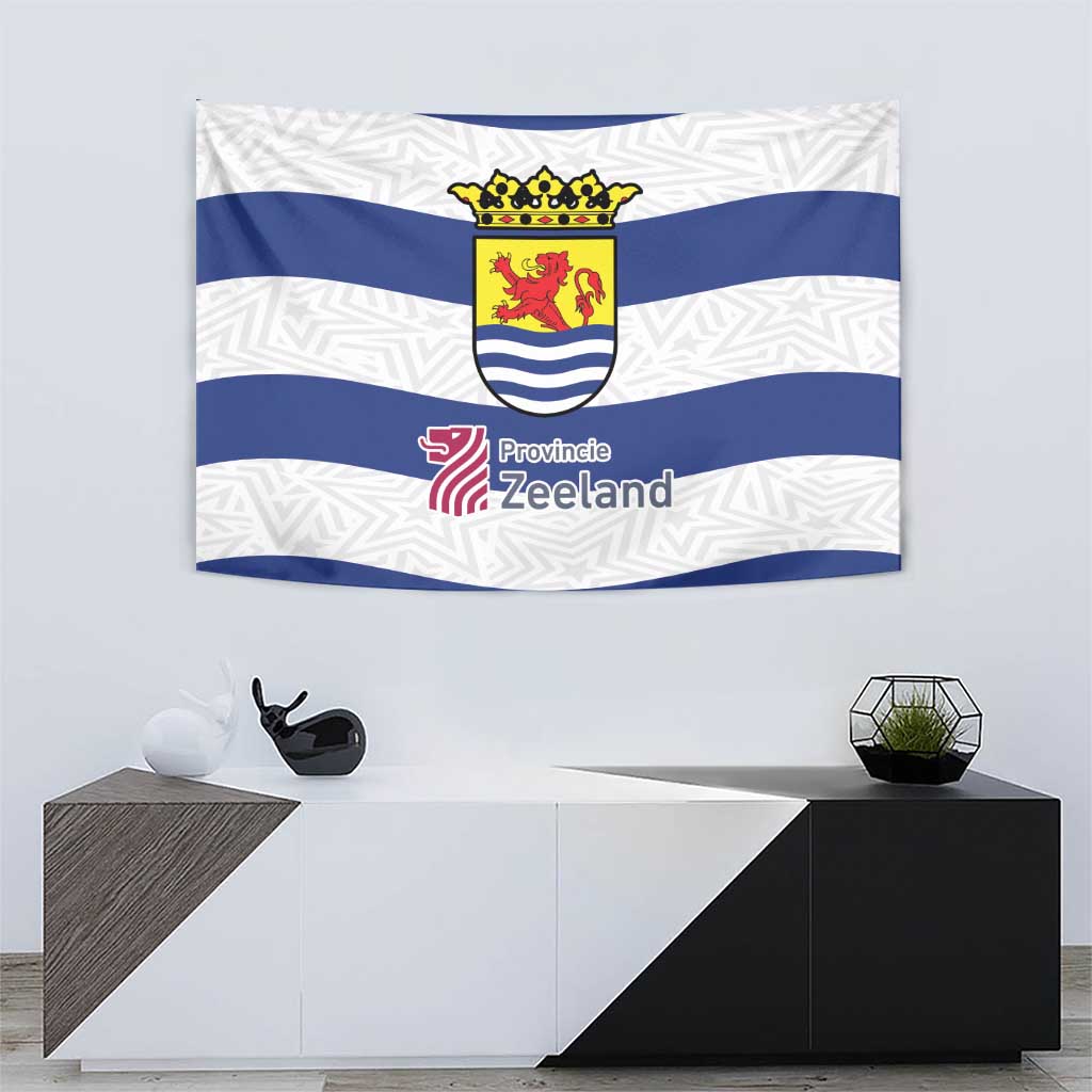 Netherlands Zeeland Province Tapestry Flag Style