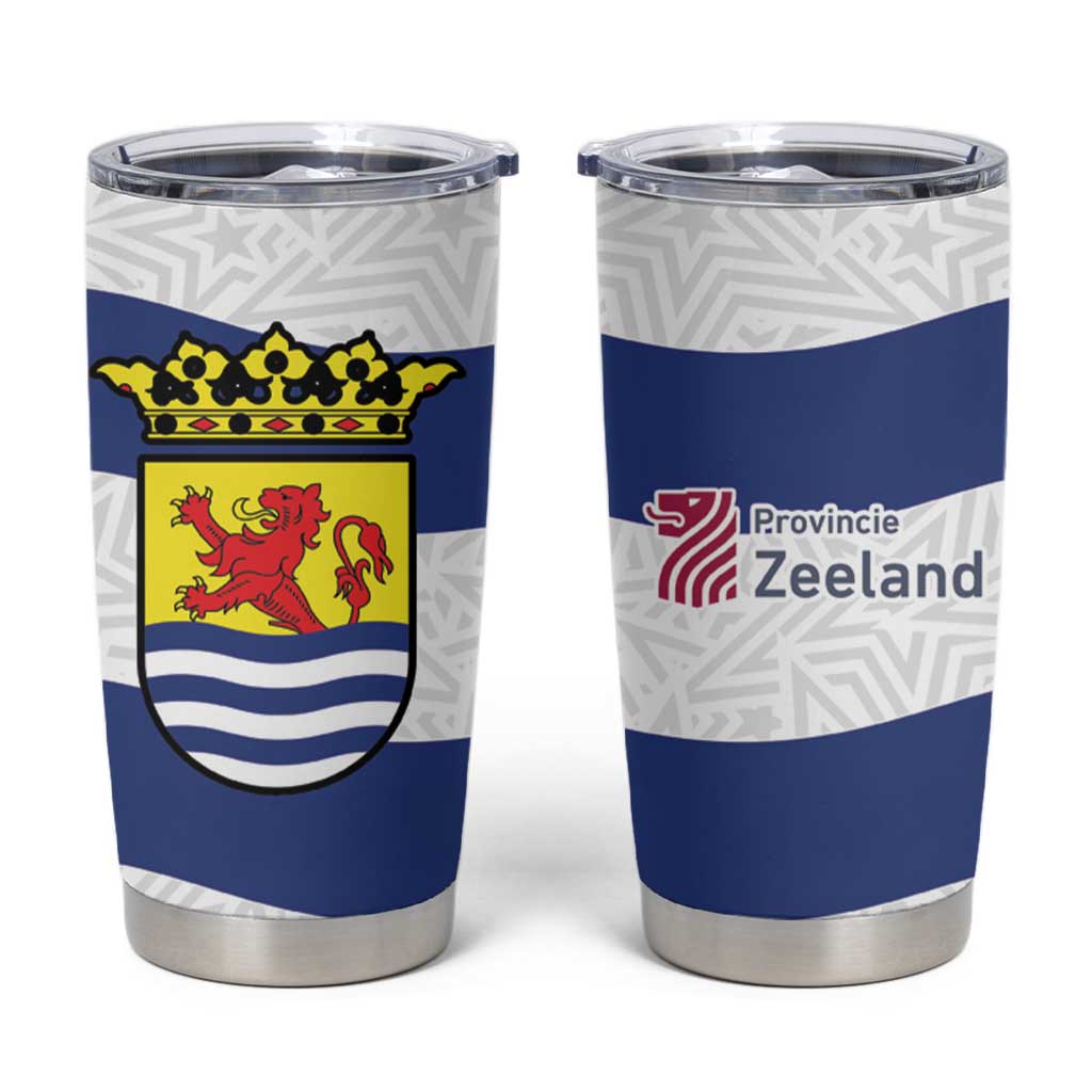 Netherlands Zeeland Province Tumbler Cup Flag Style