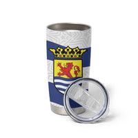 Netherlands Zeeland Province Tumbler Cup Flag Style