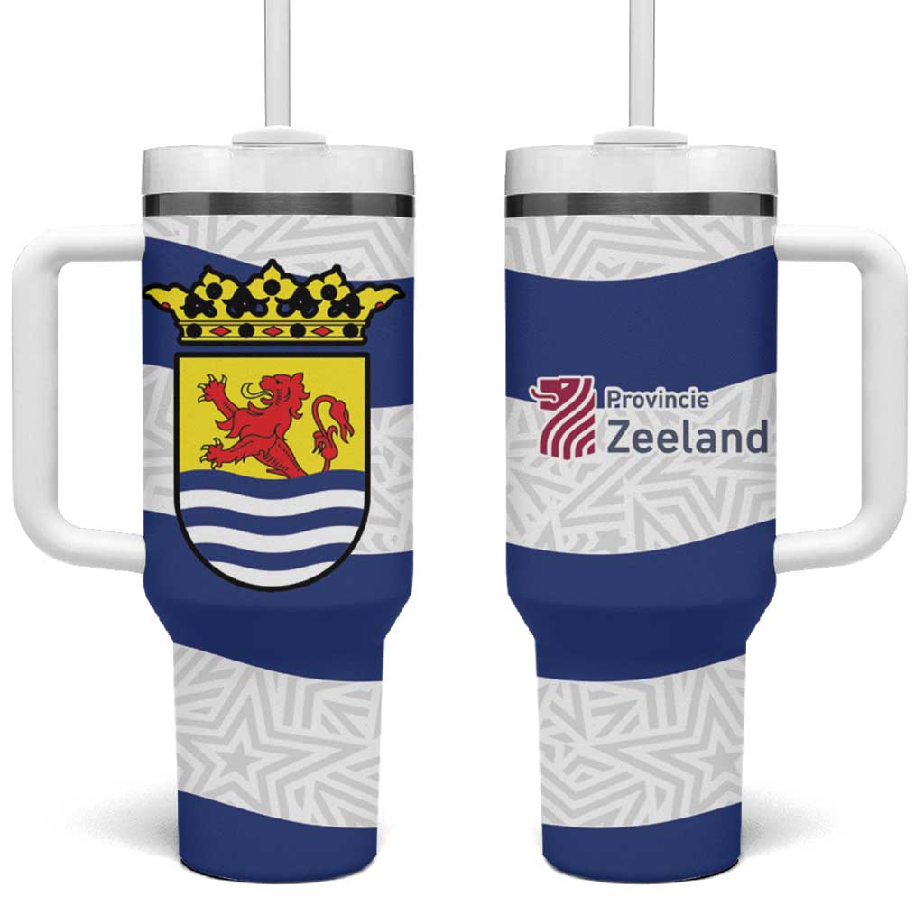 Netherlands Zeeland Province Tumbler With Handle Flag Style
