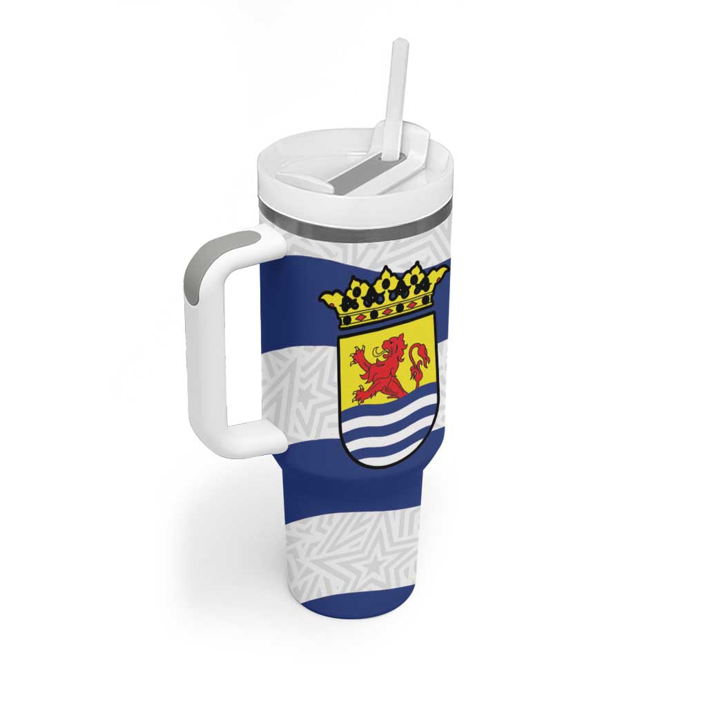 Netherlands Zeeland Province Tumbler With Handle Flag Style